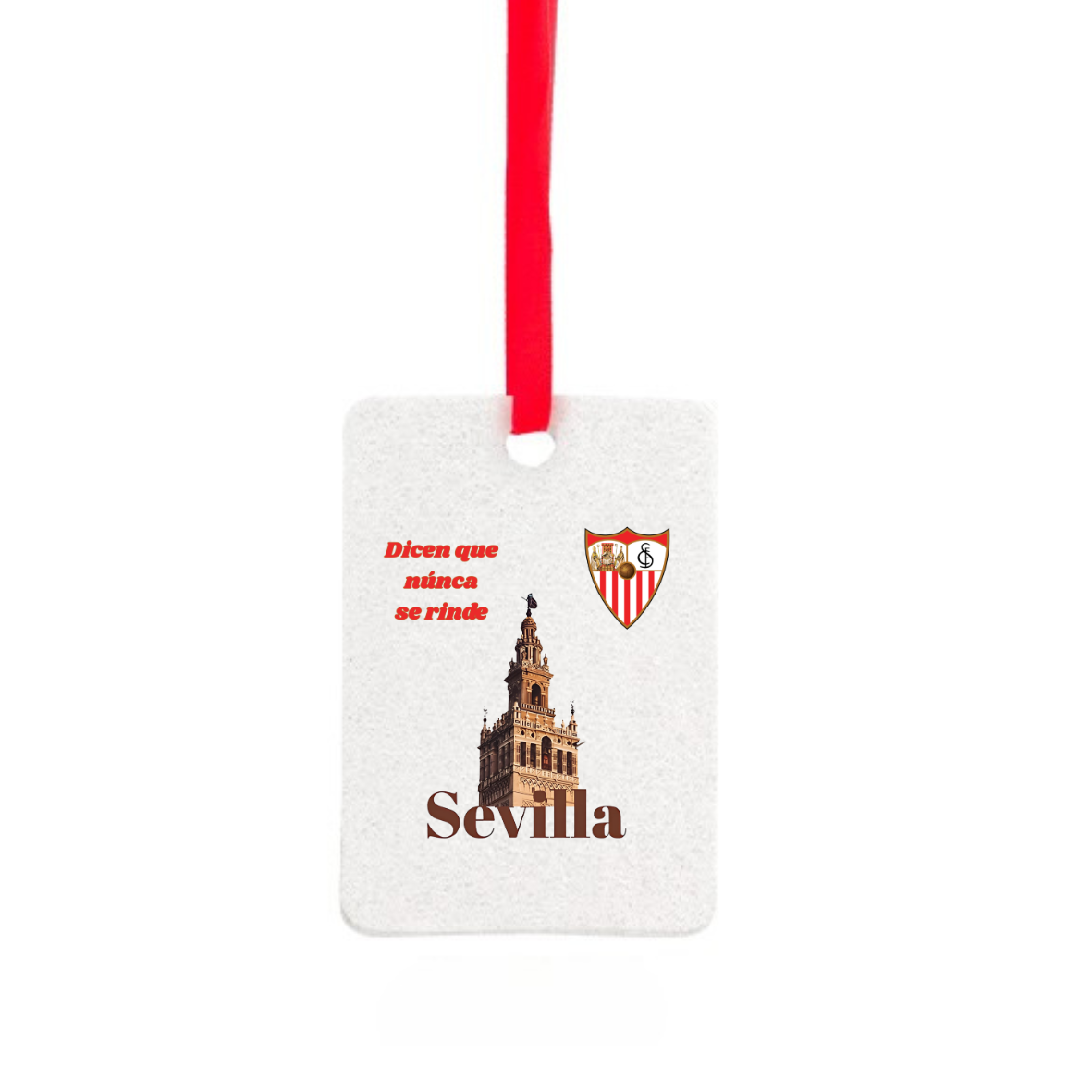 Placa Ventosa o Ambientador SEVILLA NUNCA SE RINDE