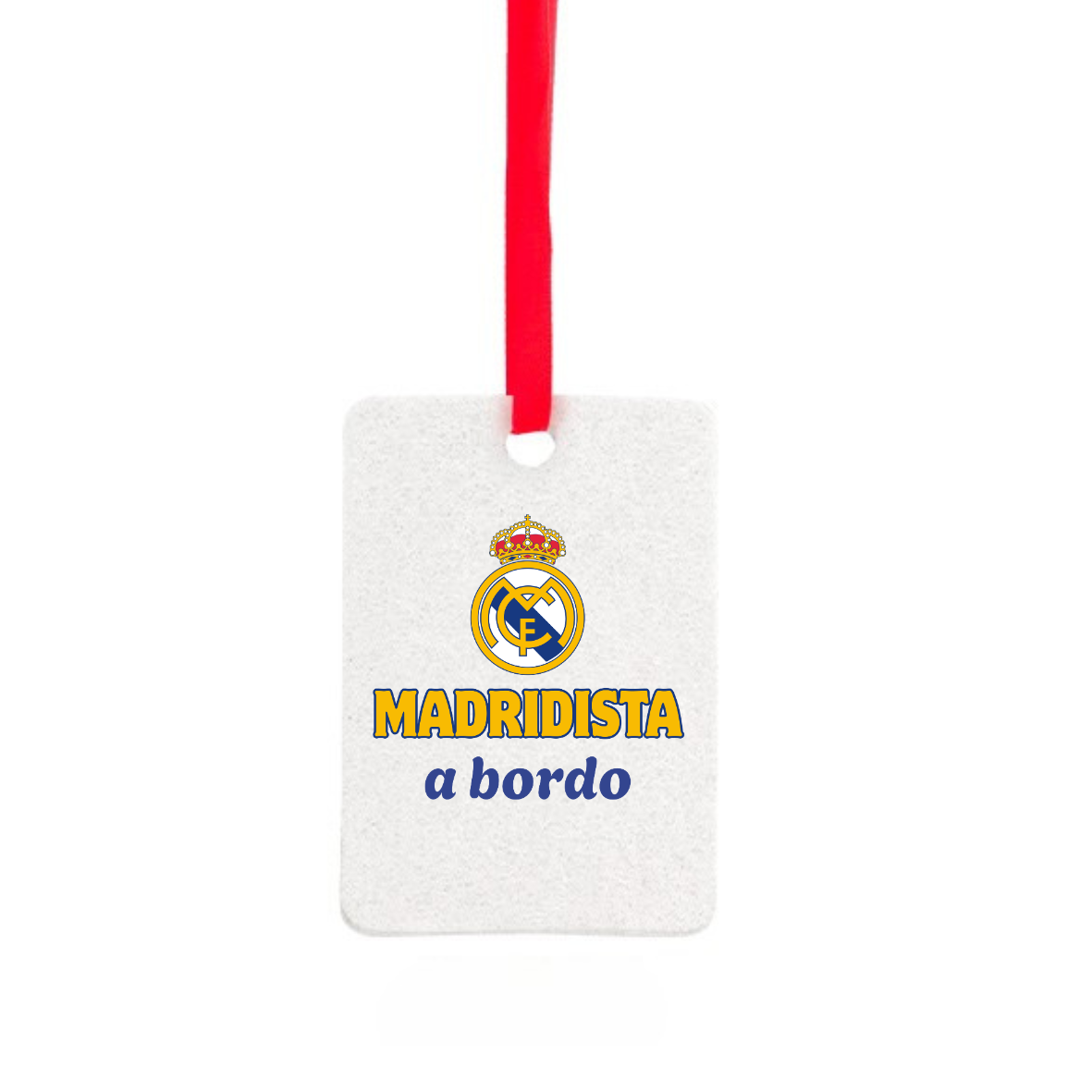 Placa Ventosa o Ambientador MADRIDISTA A BORDO