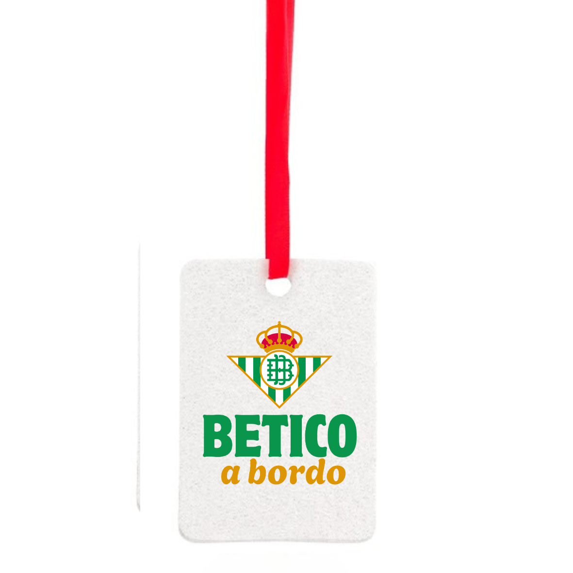 Placa Ventosa o Ambientador BETICO A BORDO