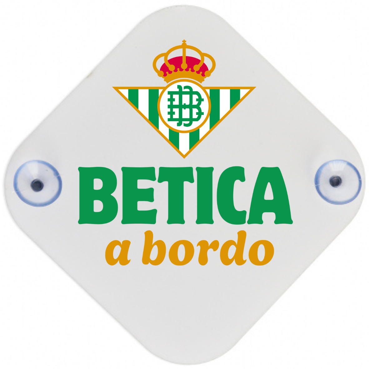 Placa Ventosa o Ambientador BETICA A BORDO