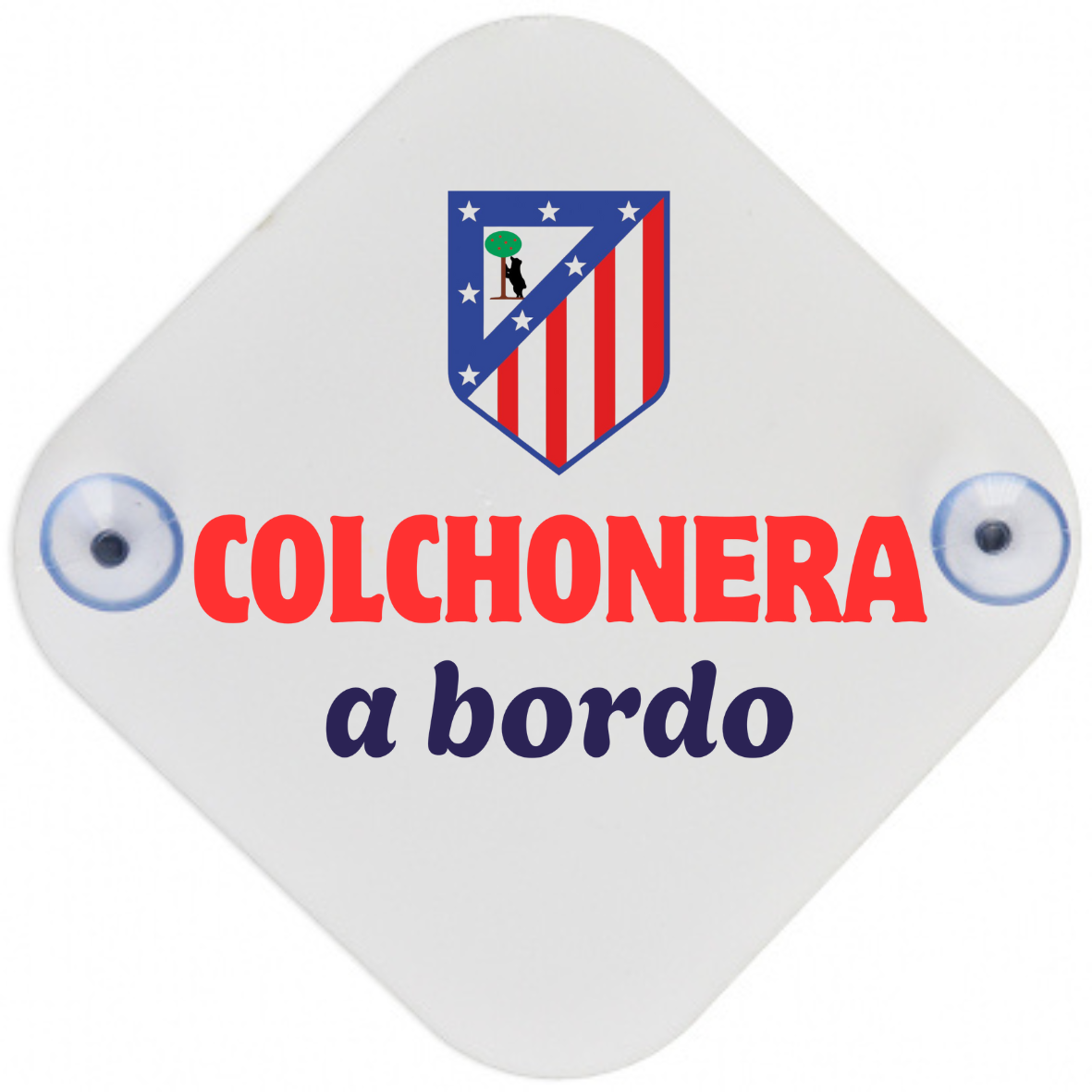Placa Ventosa o Ambientador COLCHONERA A BORDO