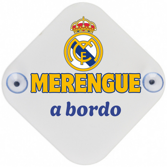 Placa Ventosa o Ambientador MERENGUE A BORDO