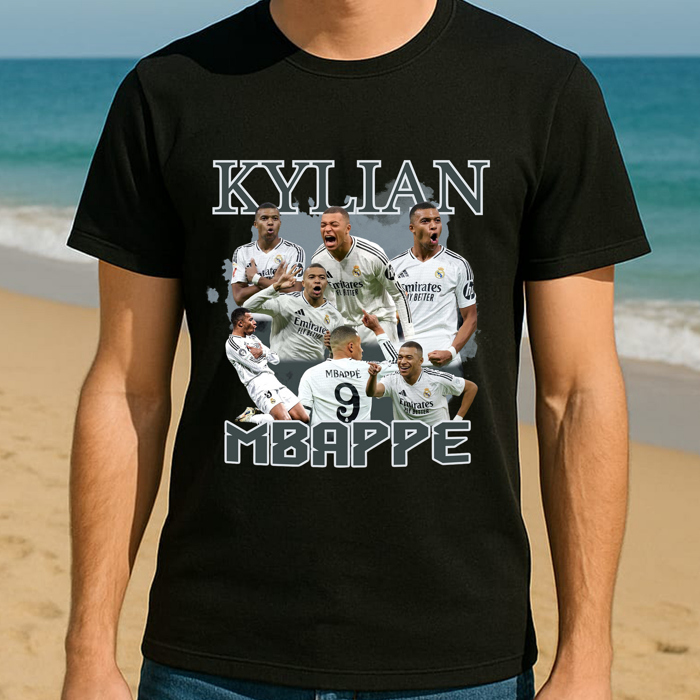 Camiseta Kylian Mbappe Real madrid
