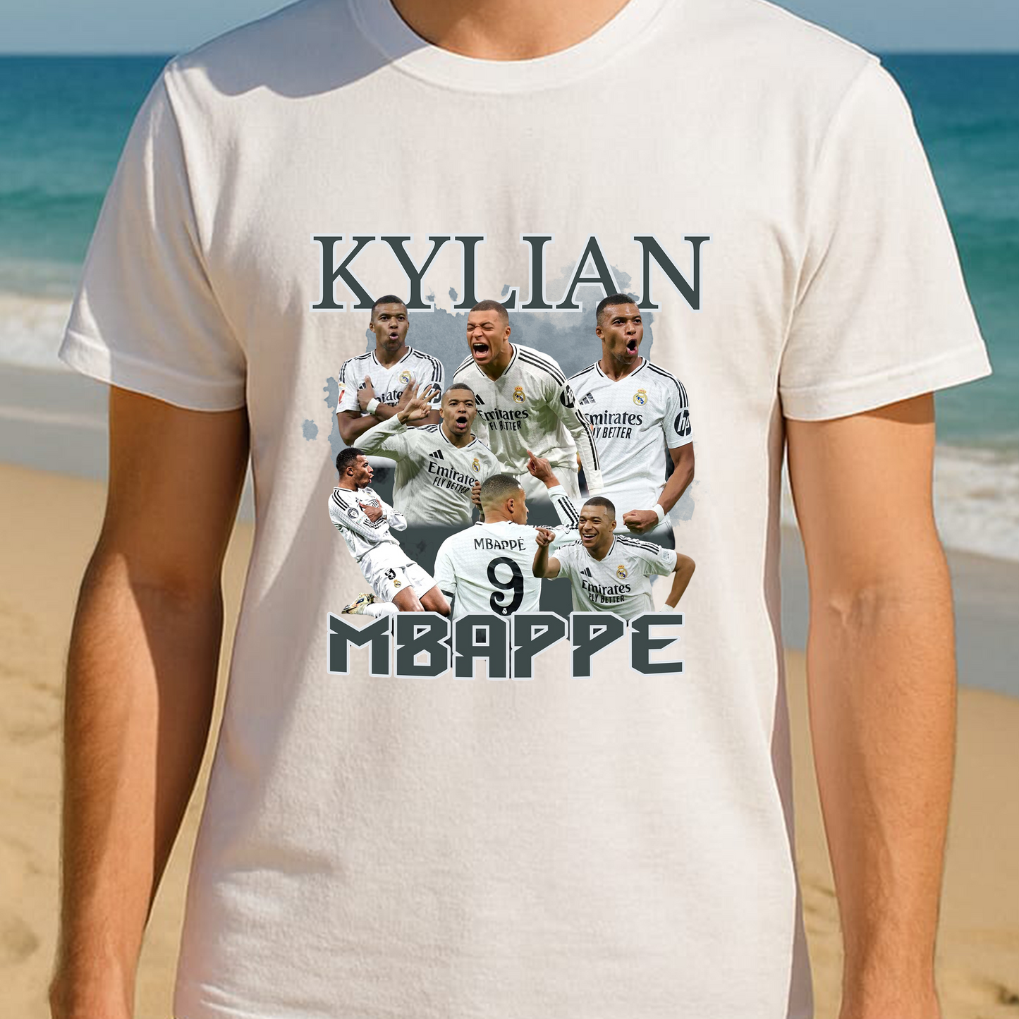 Camiseta Kylian Mbappe Real madrid