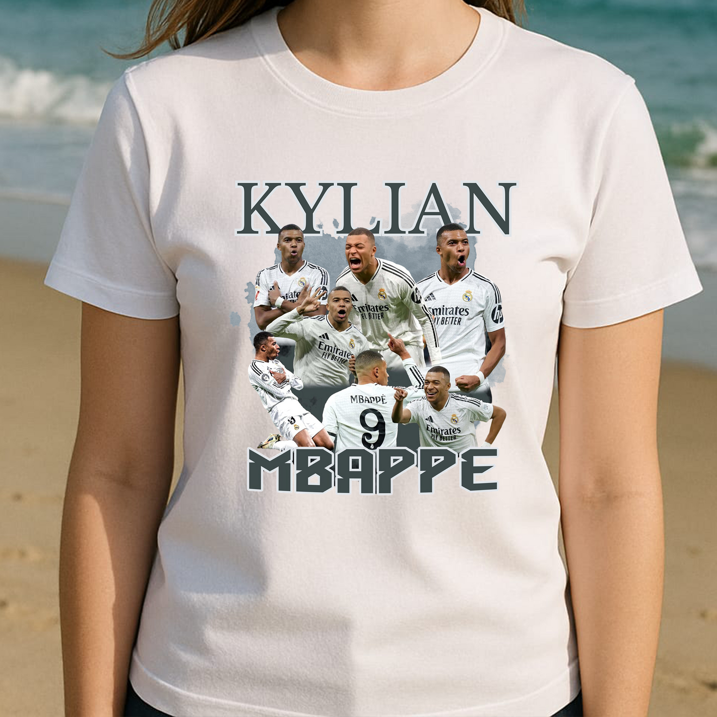 Camiseta Kylian Mbappe Real madrid