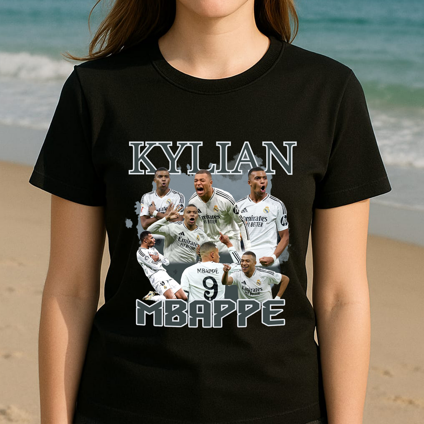 Camiseta Kylian Mbappe Real madrid