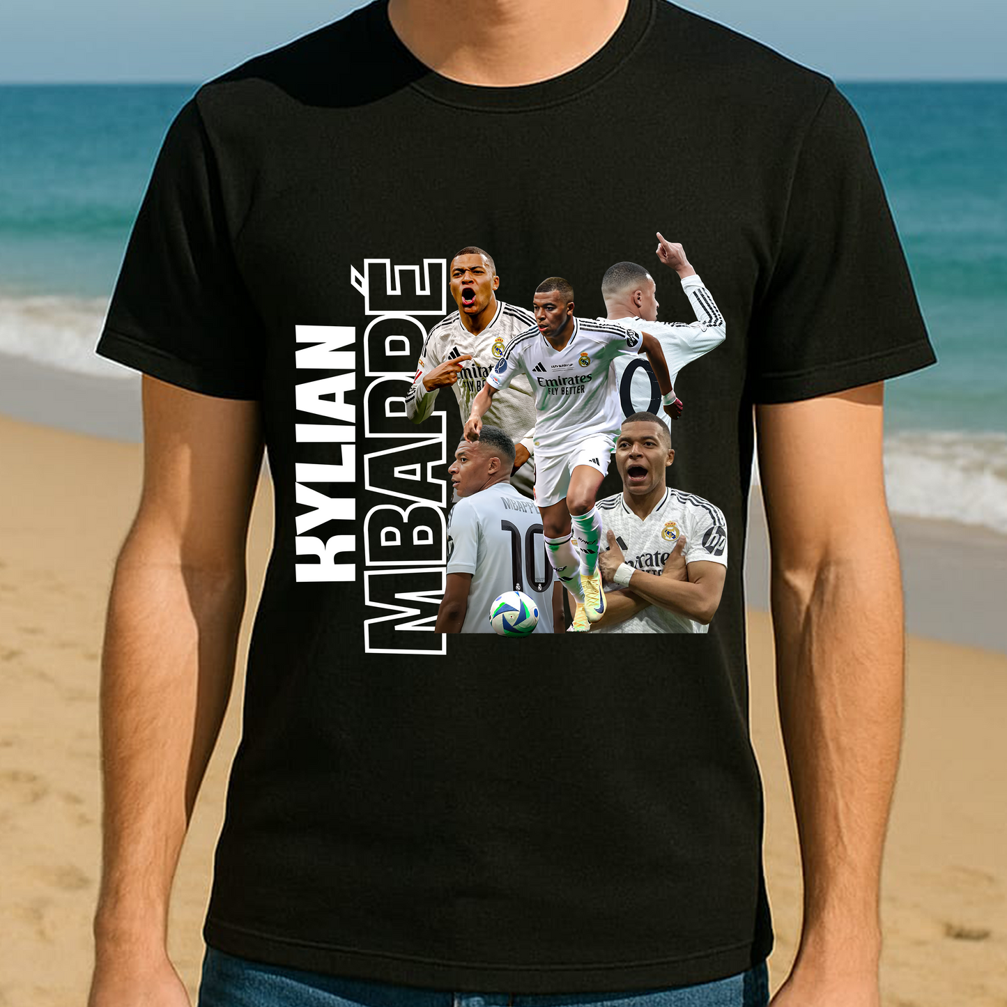 Camiseta Kylian Mbappe 2 Real madrid