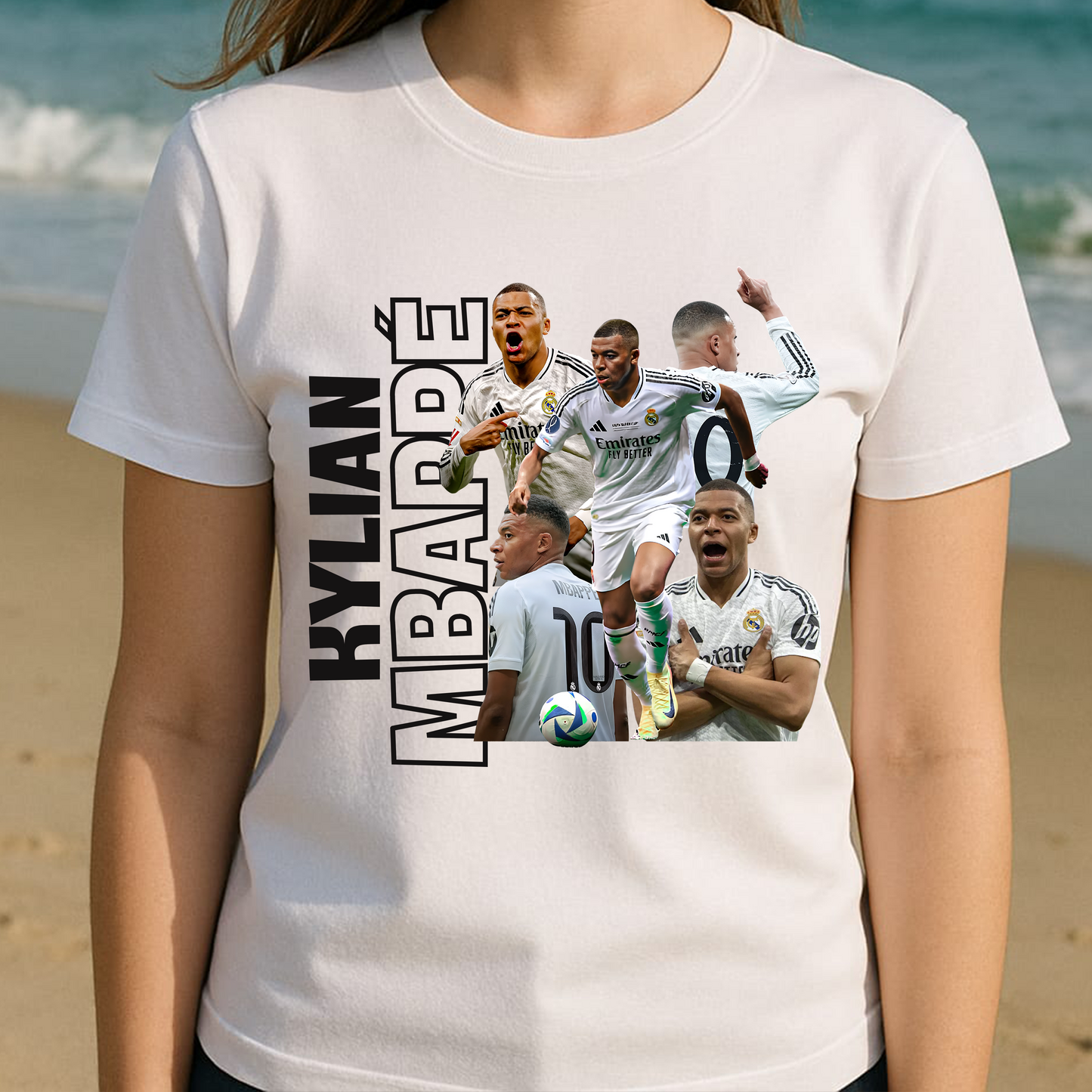 Camiseta Kylian Mbappe 2 Real madrid