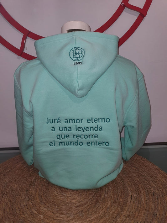 Sudadera Betis con gorro o cuello bordado